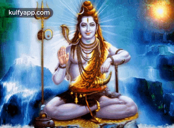 a painting of a deity with the words kulfyapp.com on the bottom right
