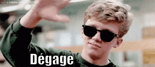 Dégage GIF - Breakfast Club Degage Get Out GIFs