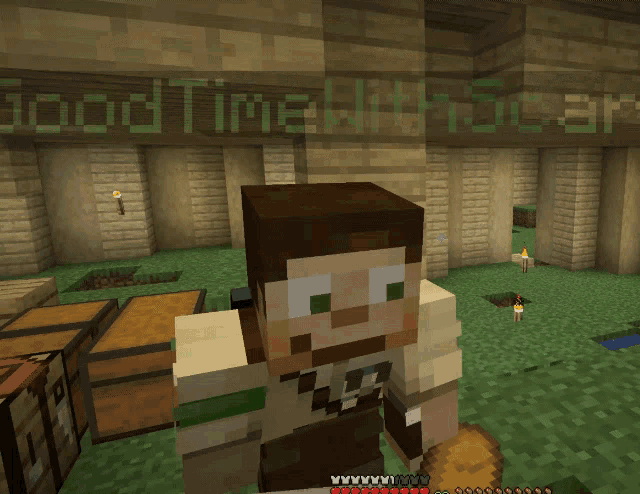 a screenshot of a video game with the name good time with scar on it