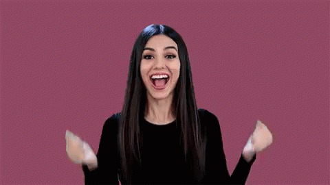 Victoria Justice Excited GIF - Victoria Justice Excited Jumping GIFs