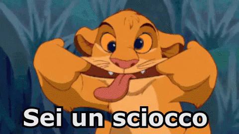 Il Re Leone Sciocco Linguaccia Scemo GIF - The Lion King Dumb Foolish GIFs