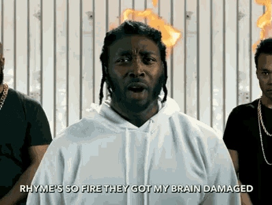 Rhyme'S So Fire GIF - Key Of Awesome Key Of Awesome Gi Fs Ice Bucket Challenge GIFs