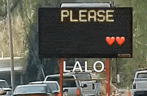 Please Drive Safe Sign GIF