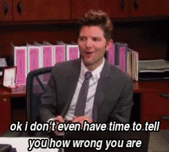 Ben Parks And Rec GIF - Ben Parks And Rec Wrong GIFs