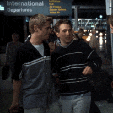 a sign that says international departures on it