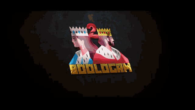 a man and a woman with crowns on their heads and the word bologna on the bottom right