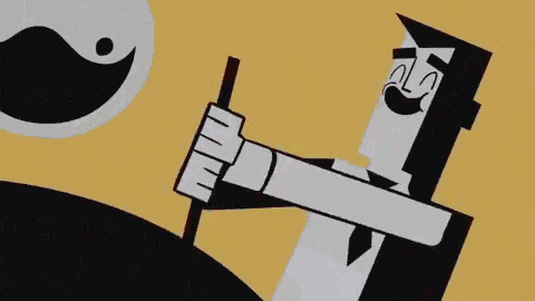 a cartoon character with the word dank written on his face