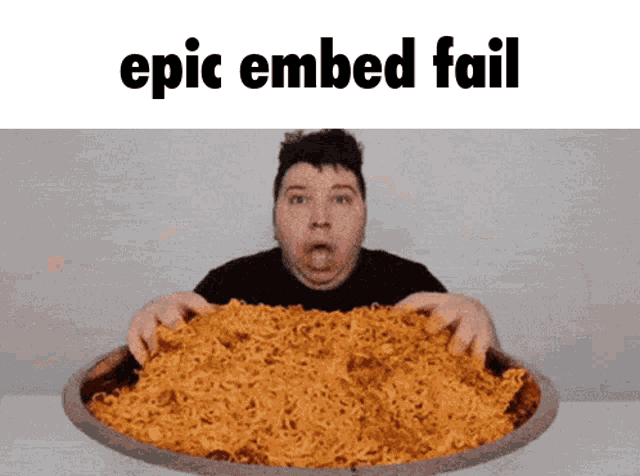 Nikocado Avocado Epic Embed Fail GIF - Nikocado Avocado Epic Embed Fail Epic Embed GIFs
