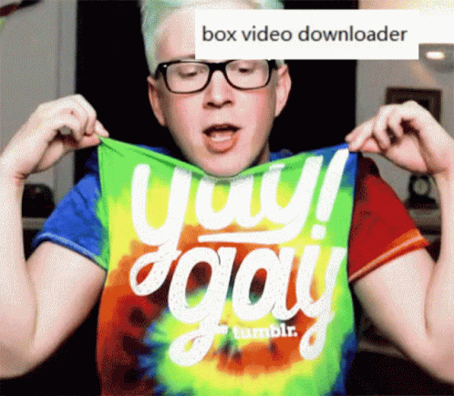 Box Video Downloader Yay Gay GIF - Box Video Downloader Yay Gay Gay GIFs