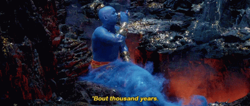Aladdin Genie GIF - Aladdin Genie Bout Thousand Years GIFs