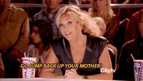 Jump Back Into Your Mother 30rock GIF - Jump Back Into Your Mother 30rock Jenna Maroney GIFs