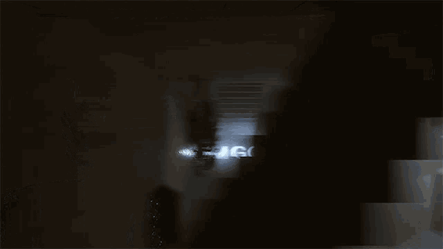 a sign that says gonna love you is projected on the wall