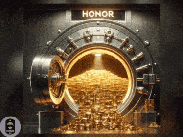 a picture of a vault with the word honor above it