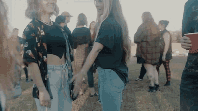 Holding Hands Belmont GIF - Holding Hands Belmont Country Girl Song GIFs