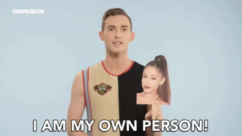 I Am My Own Person Confident GIF - I Am My Own Person Confident Proud GIFs