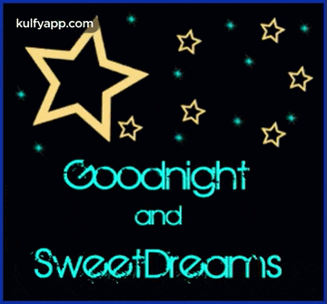 a poster that says goodnight and sweetdreams