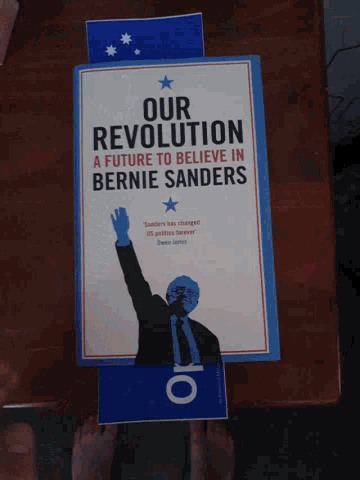 Bernie Sanders Labor GIF - Bernie Sanders Labor Book GIFs