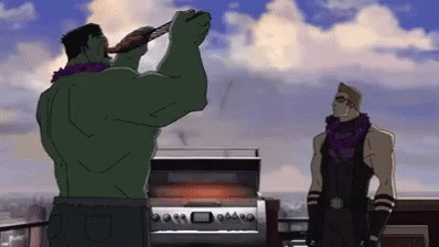 Avengers Eating GIF - Avengers Eating Hulk GIFs