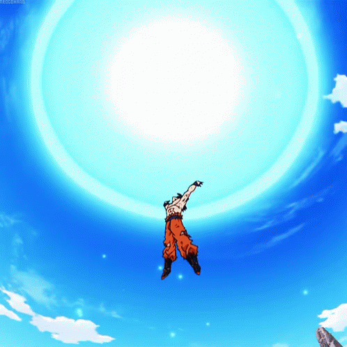 Energia Goku GIF - Energia Goku Genki GIFs