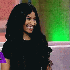 Nicki Minaj Laughing GIF - Nicki Minaj Laughing Smile GIFs