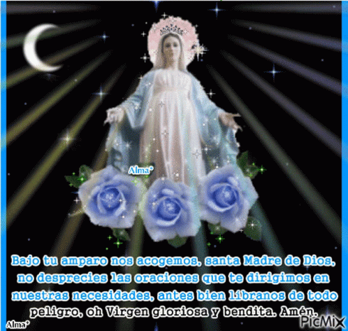 Virgen Maria Bajo Tu Amparo GIF - Virgen Maria Bajo Tu Amparo Oracion GIFs