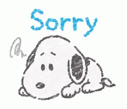 Snoopy Sorry GIF - Snoopy Sorry GIFs