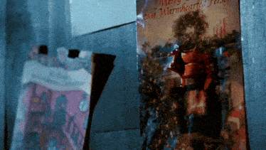 a christmas card that says merry to a warmhearted season on it