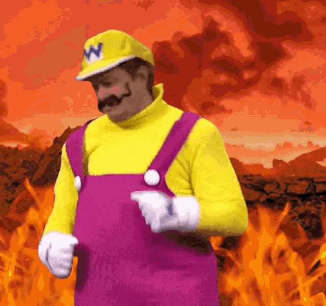 Elon Musk This Is Fine GIF - Elon Musk This Is Fine Wario GIFs