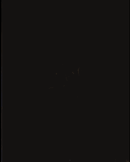 a painting of a person 's face in the dark