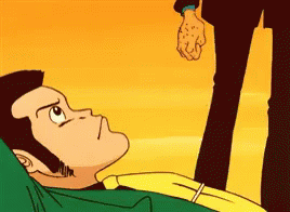 Lupin The Third GIF - Lupin The Third Laying Down GIFs
