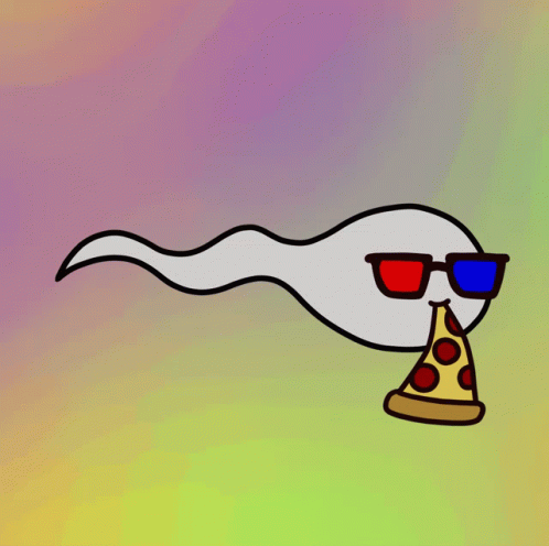 Sperm Pizza GIF