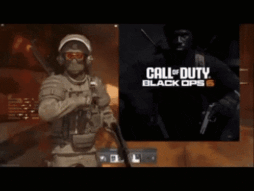 a video game called call of duty black ops woke is being advertised