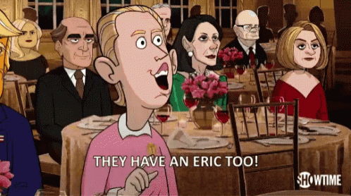 They Have An Eric Too Pointing Out GIF - They Have An Eric Too Pointing Out Our Cartoon President GIFs