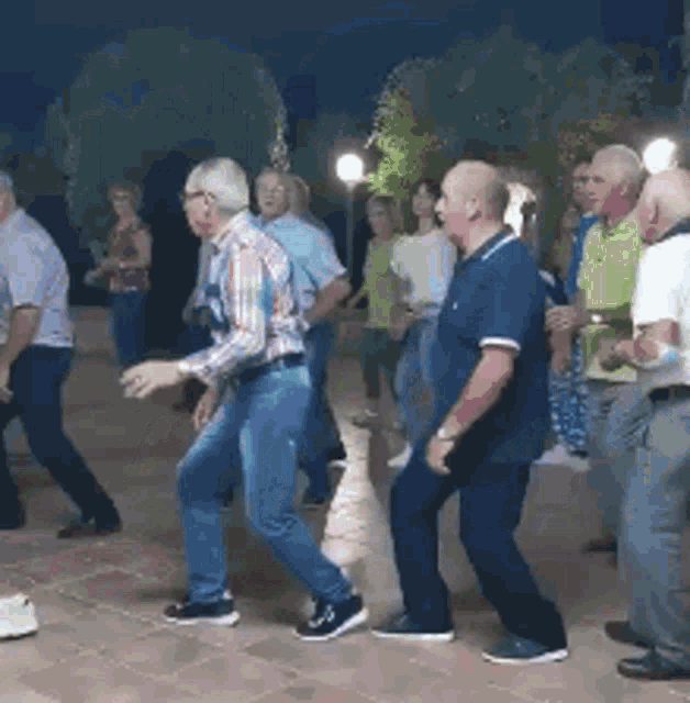 Elderly Dancing GIF