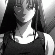 a black and white photo of a girl with a backpack