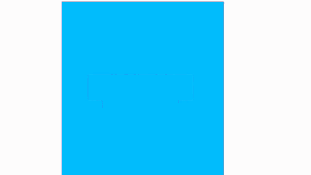 a blue poster with a pink speech bubble that says " we are hiring "