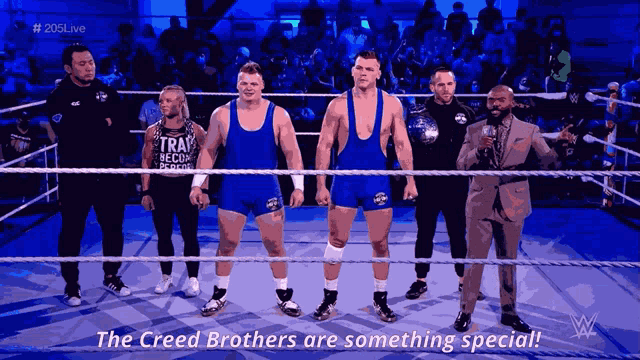 the creed brothers are something special in a wrestling match