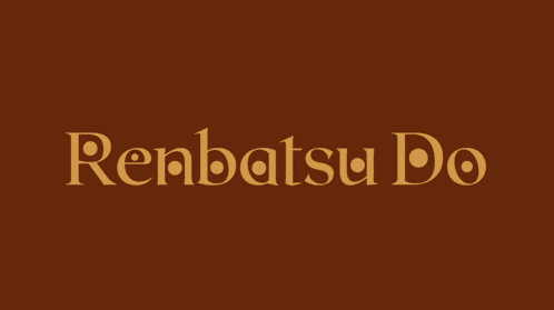 a brown background with the word renbatsu do written in gold