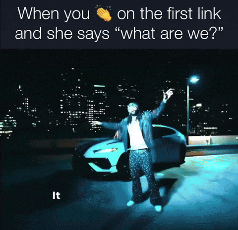 when you on the first link and she says " what are we ? " it