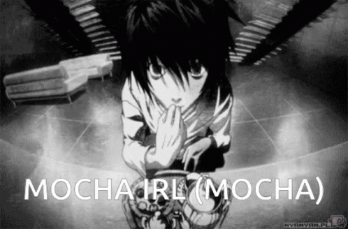 Death Note L Death Note GIF - Death Note L Death Note Mocha GIFs