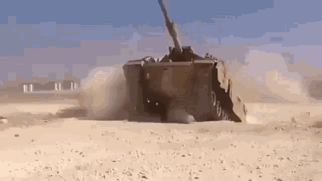 Tank M60t GIF - Tank M60t Turkish Tank GIFs