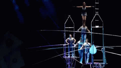 The Daring Danguir Troup Circus GIF - The Daring Danguir Troup Circus Stunt GIFs