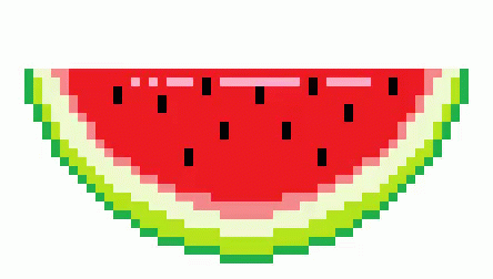 Watermelon GIF - Watermelon Bounce Pixel GIFs