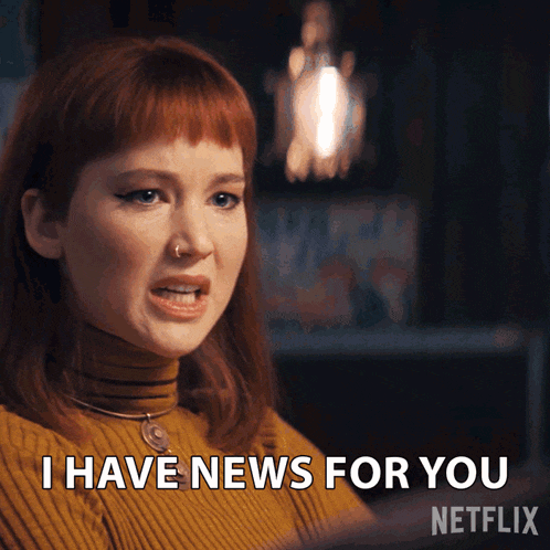 I Have News For You Kate Dibiasky GIF - I Have News For You Kate Dibiasky Jennifer Lawrence GIFs