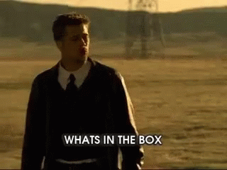 Se7en Whats In The Box GIF - Se7en Whats In The Box Brad Pitt GIFs