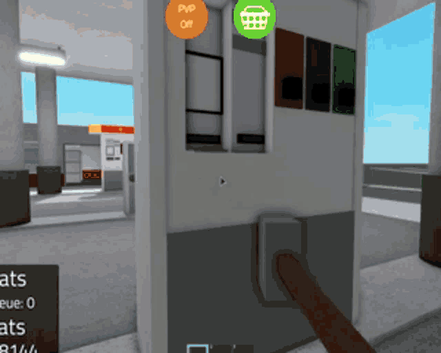 a screenshot of a video game shows a gas pump