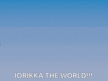 a picture of a girl and a boy with the words iorikka the world