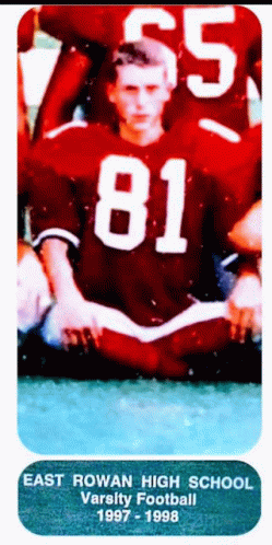 Darins Varsity Football Season At East Rowan High School In1998 GIF