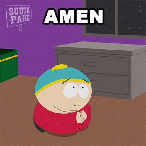 Amen Eric Cartman GIF - Amen Eric Cartman South Park GIFs