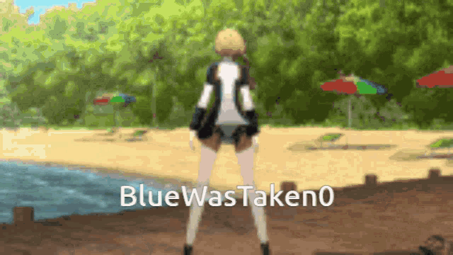 Blue Was Taken0 Aigis GIF - Blue Was Taken0 Aigis Persona3 GIFs